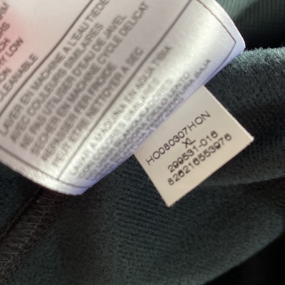 NIKE retro full-zip track jacket swoosh grey gray red orange like new - Picture 5 of 6